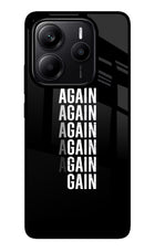 Again Again Gain Redmi Note 14 5G Glass Case