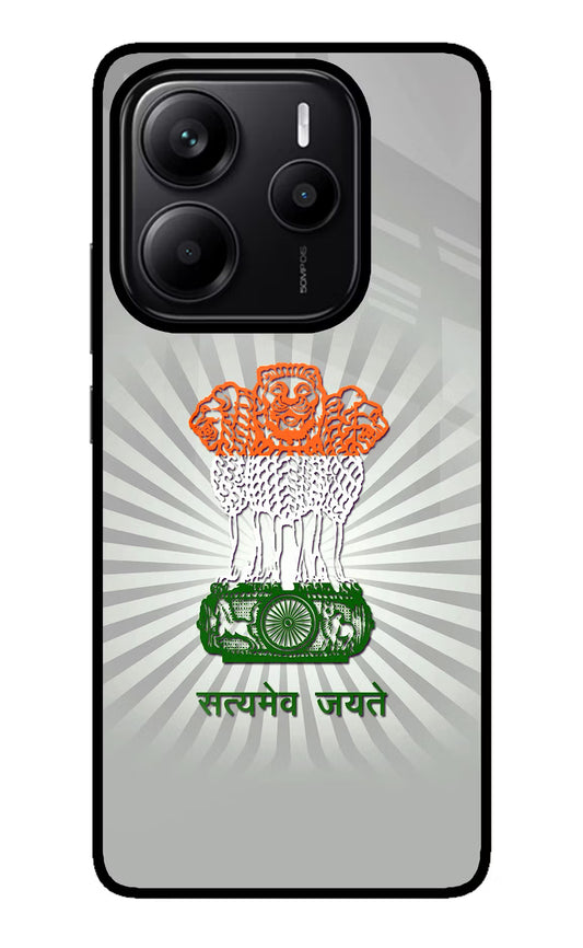 Satyamev Jayate Art Redmi Note 14 5G Glass Case