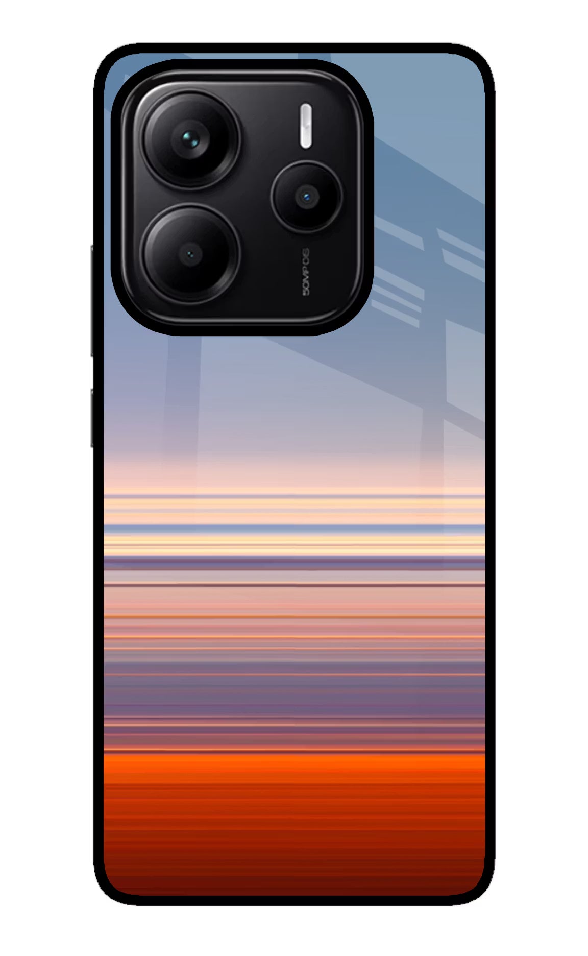 Morning Colors Redmi Note 14 5G Glass Case Back Cover by Casekaro