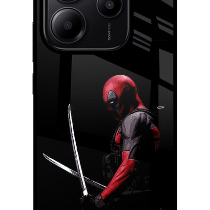 Deadpool Redmi Note 14 5G Glass Case