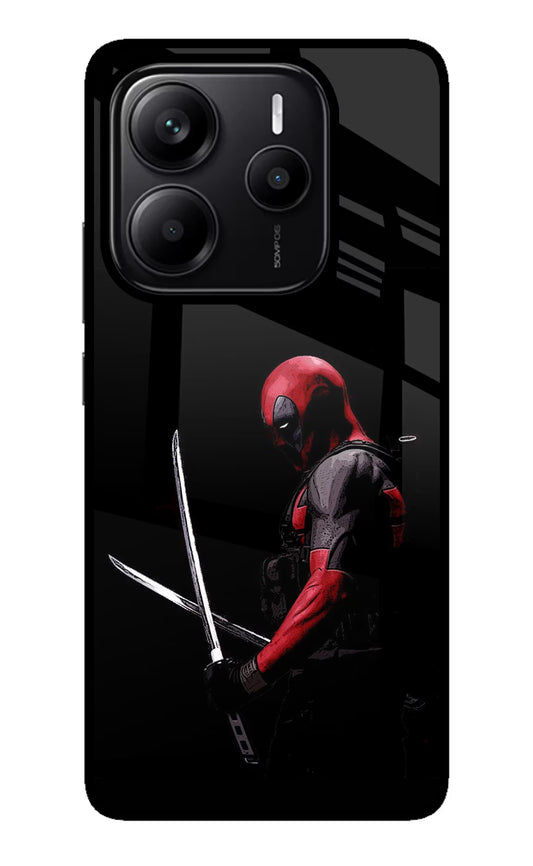 Deadpool Redmi Note 14 5G Glass Case