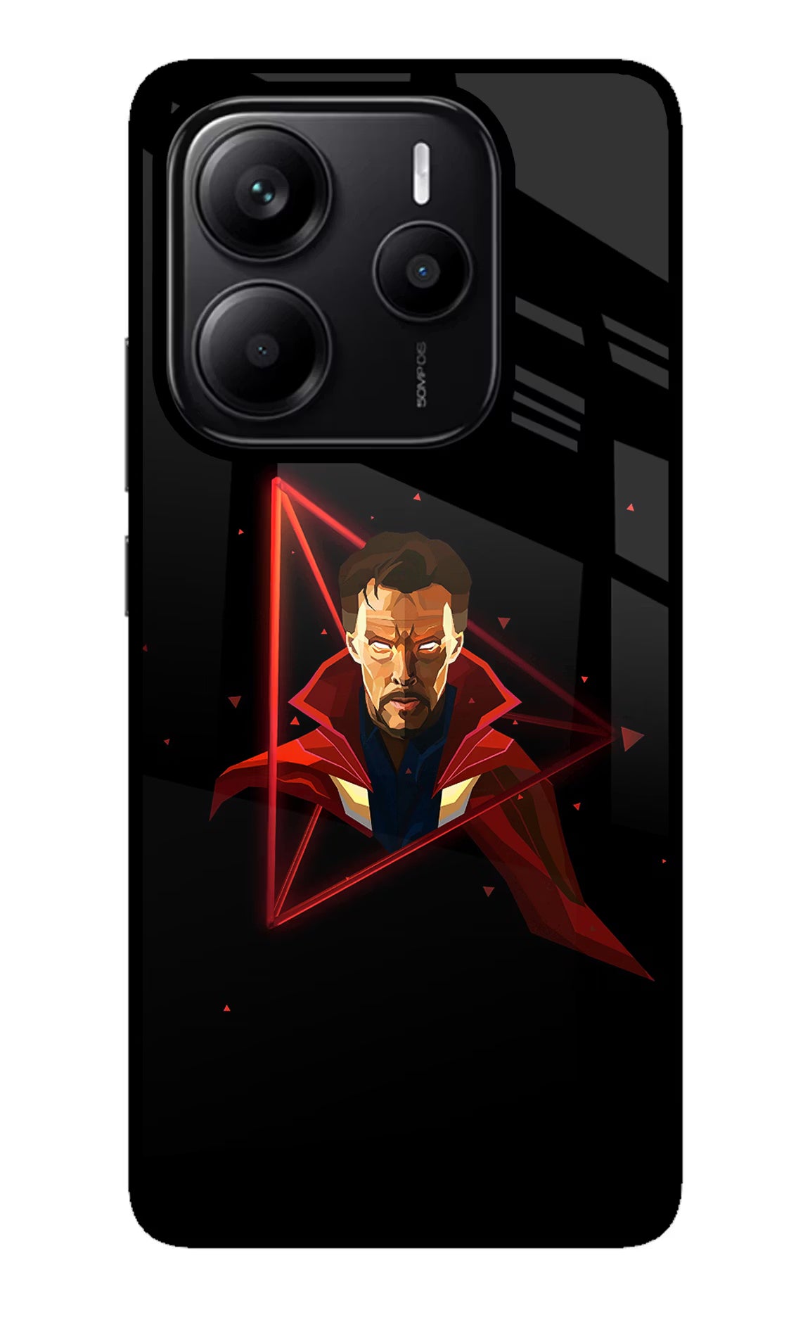 Doctor Ordinary Redmi Note 14 5G Glass Case Back Cover by Casekaro