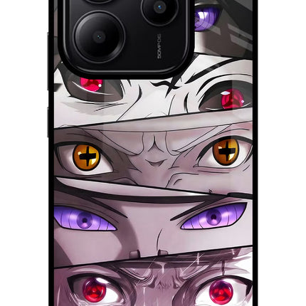 Naruto Anime Redmi Note 14 5G Glass Case