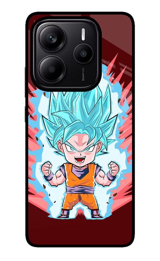 Goku Little Redmi Note 14 5G Glass Case