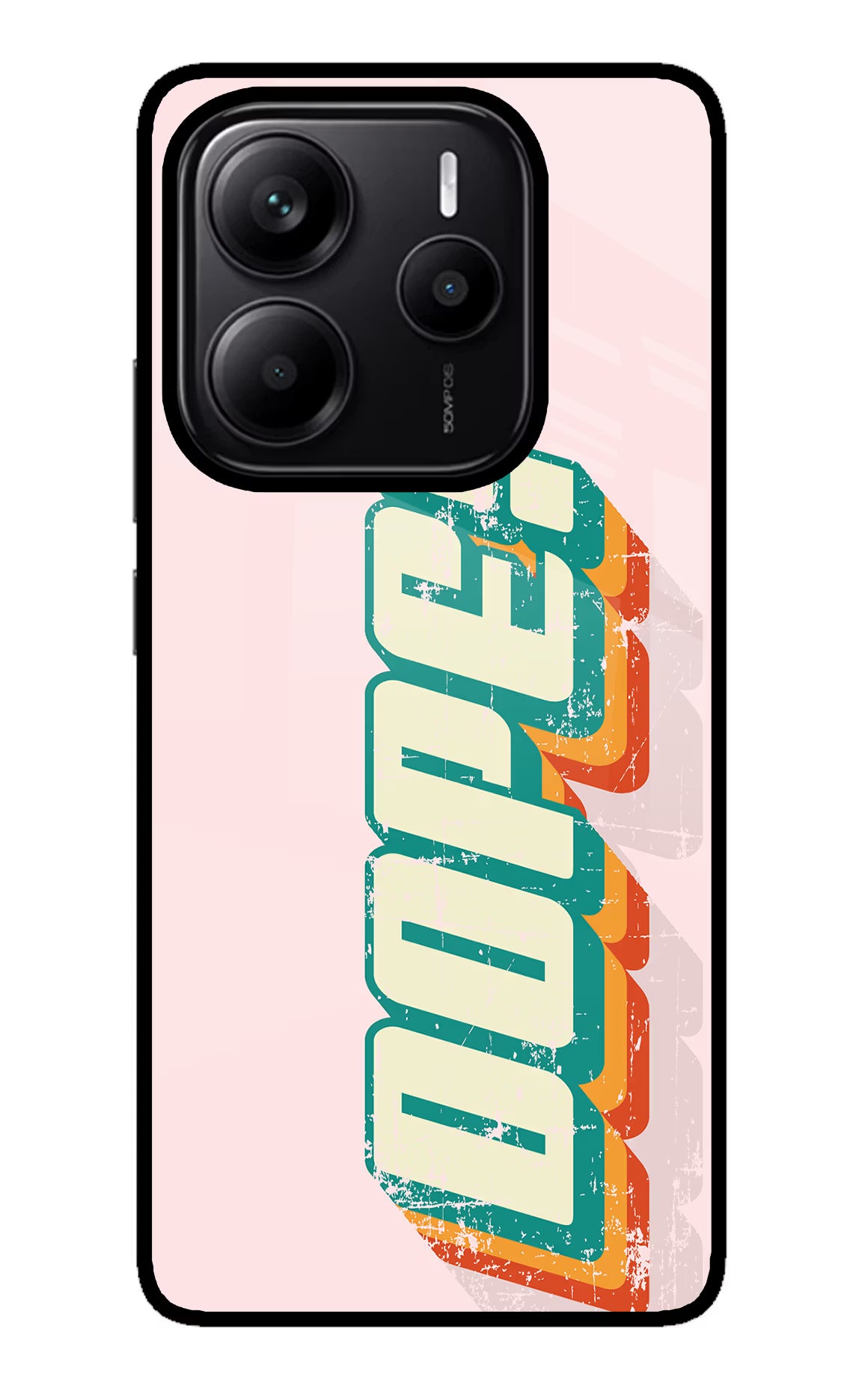 Dope Redmi Note 14 5G Glass Case Back Cover by Casekaro