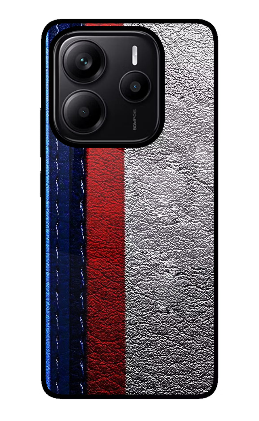 BMW Stripes Redmi Note 14 5G Back Cover, Metal case