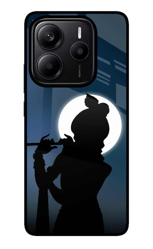 Shri Krishna Silhouette Redmi Note 14 5G Glass Case