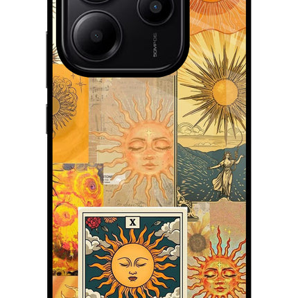 Sun Redmi Note 14 5G Glass Case Back Cover by Casekaro