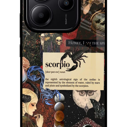 Scorpio Zodiac Redmi Note 14 5G Glass Case