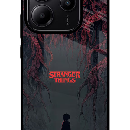 Ordinary Things Dark Side Redmi Note 14 5G Glass Case Back Cover by Casekaro