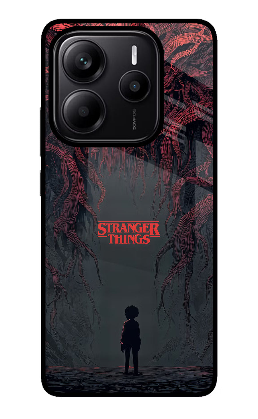 Ordinary Things Dark Side Redmi Note 14 5G Back Cover, Metal case