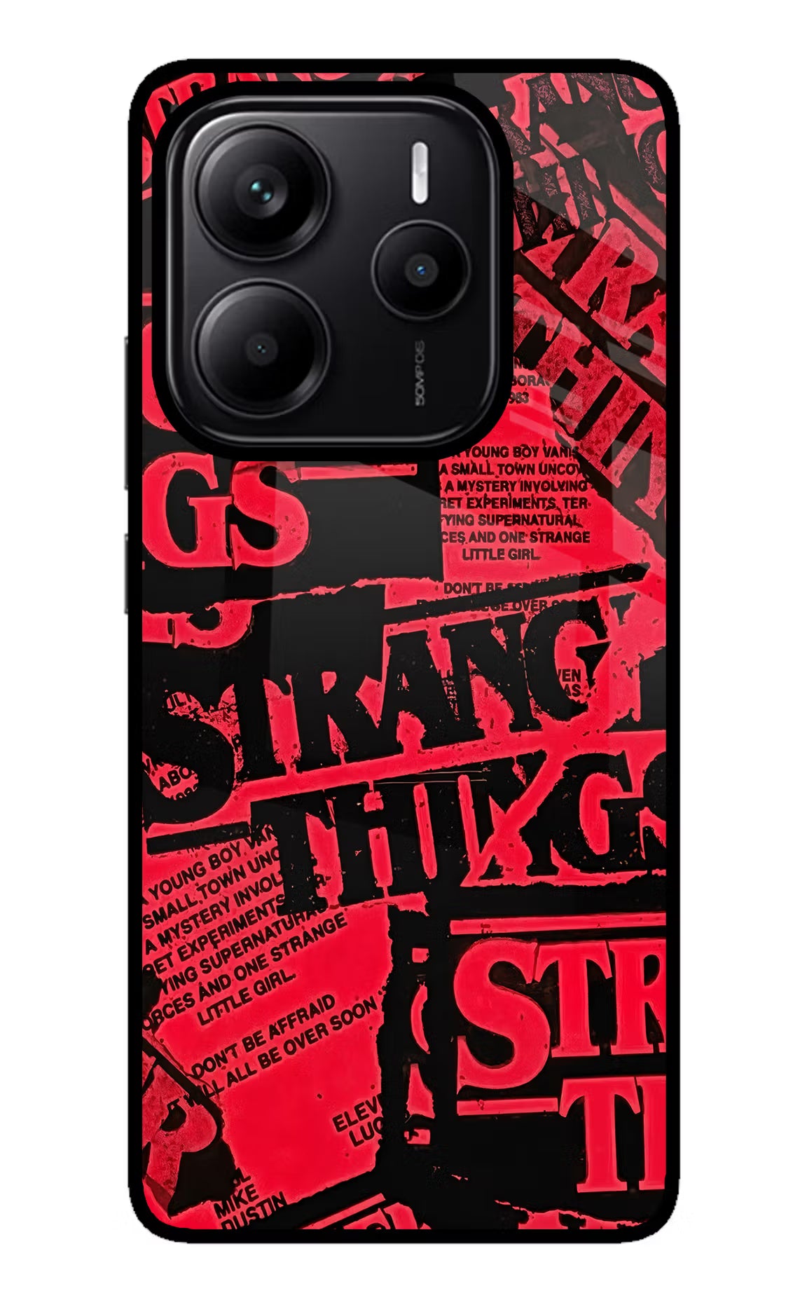 Ordinary Things Redmi Note 14 5G Glass Case Back Cover by Casekaro