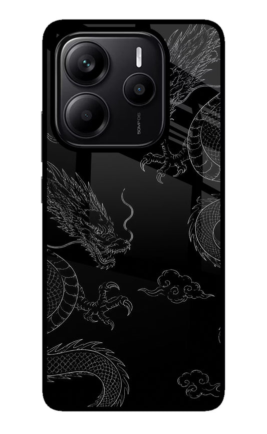 Twin Dragons Redmi Note 14 5G Glass Case