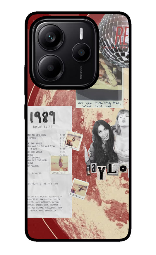 Taylor Swift Redmi Note 14 5G Glass Case