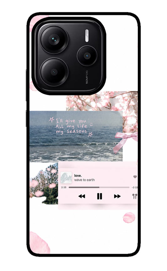 Wave to earth Redmi Note 14 5G Glass Case