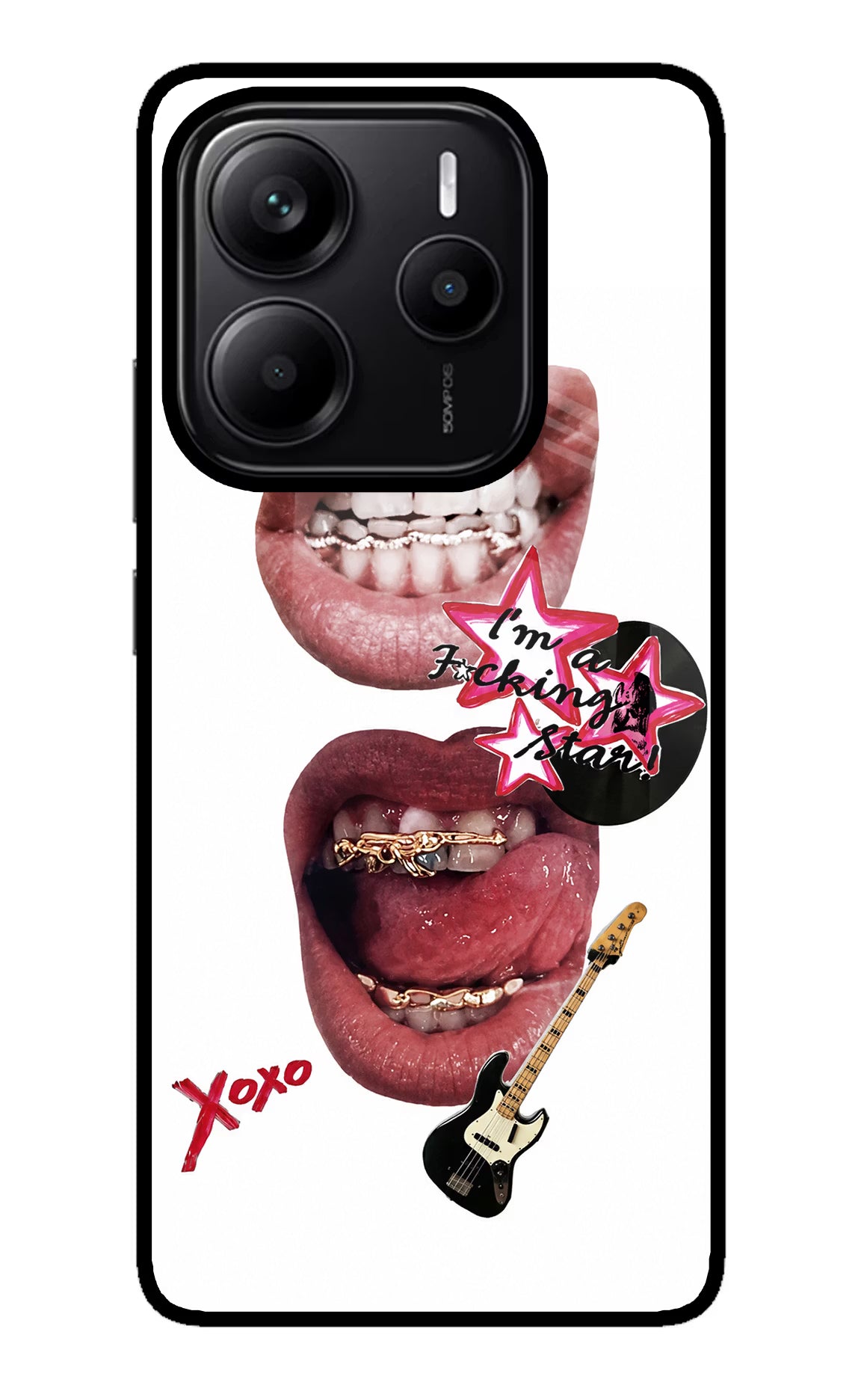 Rockstar Redmi Note 14 5G Glass Case