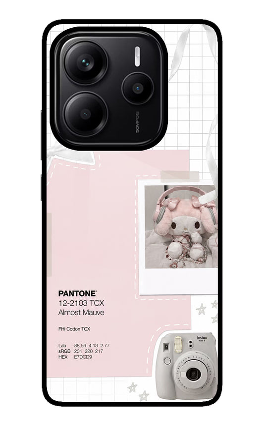 Pantone Asthetic Redmi Note 14 5G Glass Case