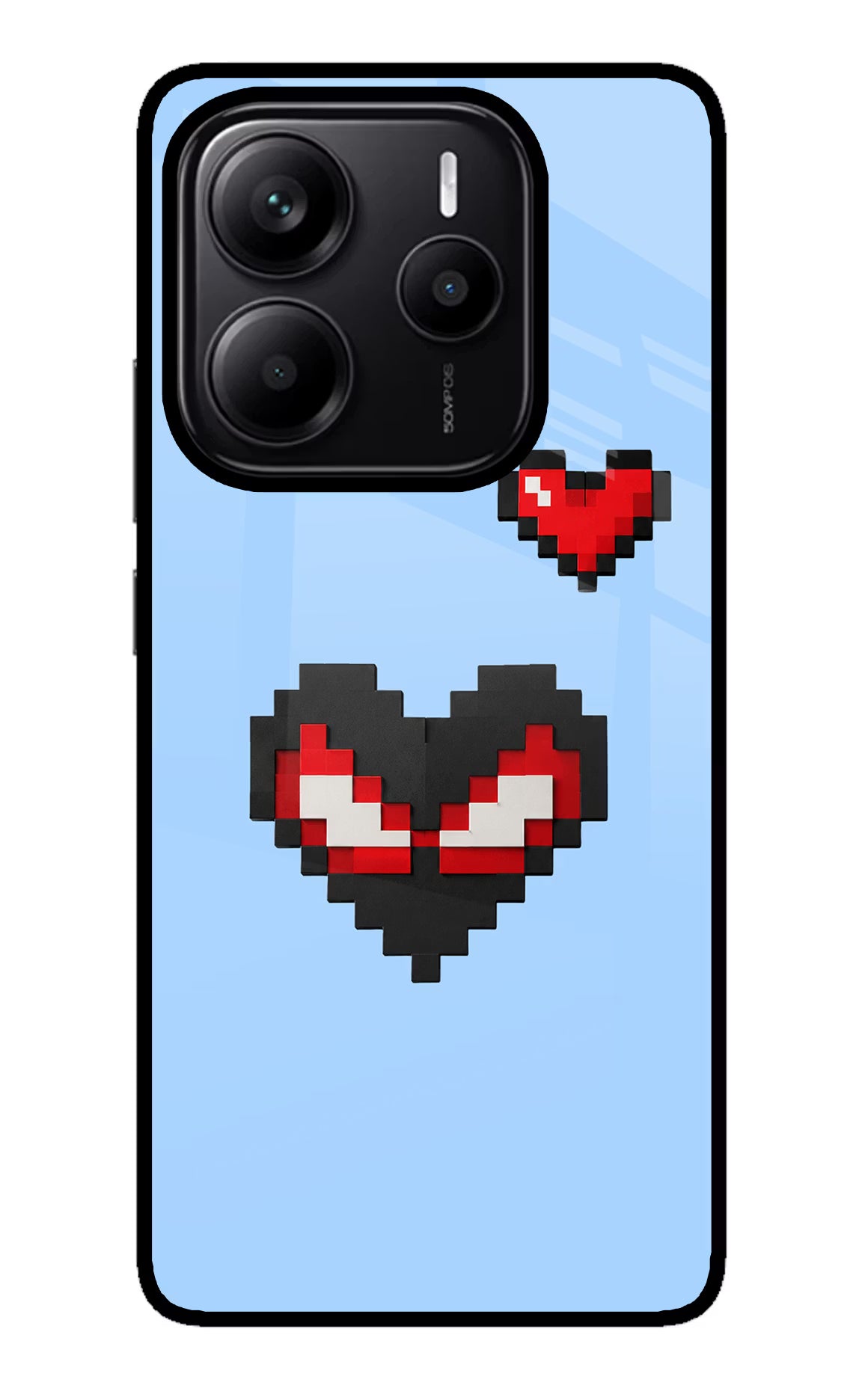 Peter Heart Redmi Note 14 5G Glass Case