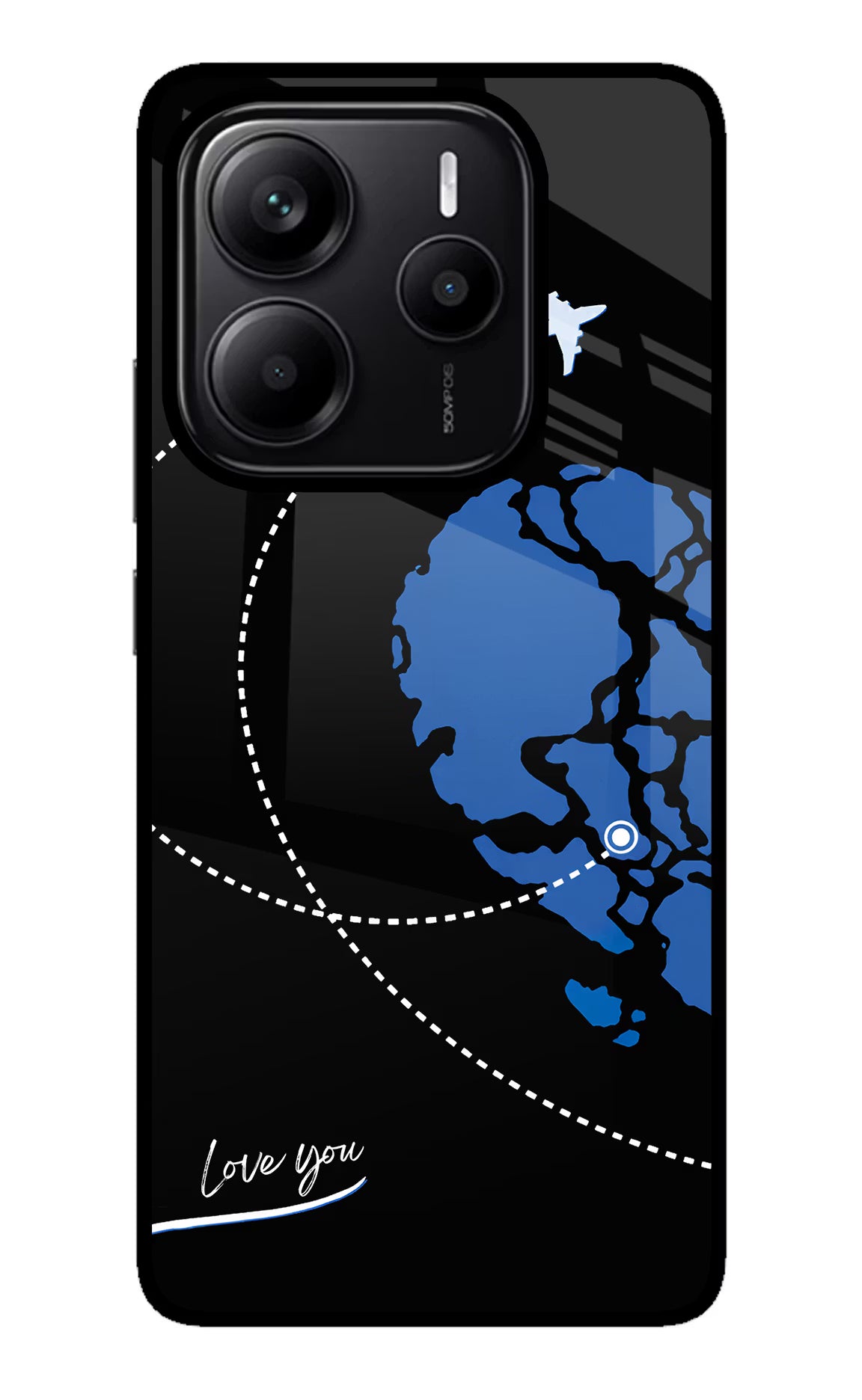 Love Orbit Redmi Note 14 5G Glass Case
