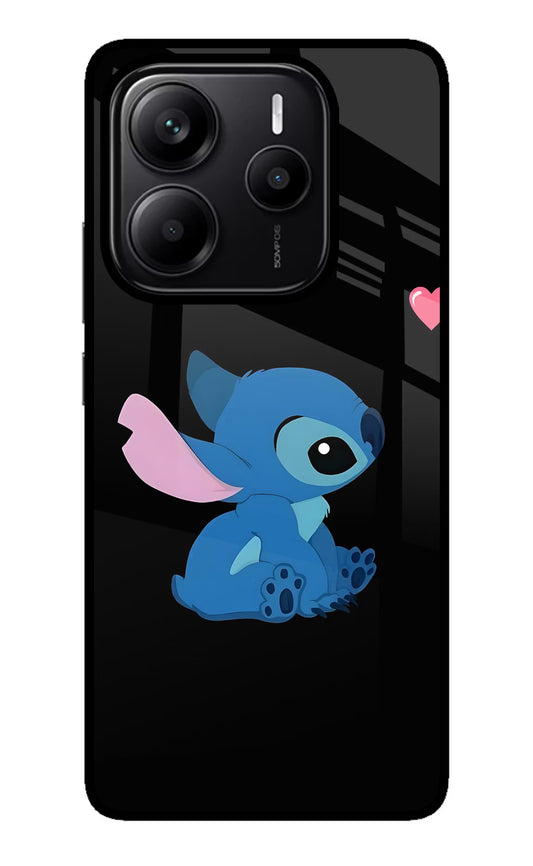 Stitch Crush Redmi Note 14 5G Glass Case