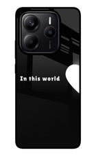 This World Redmi Note 14 5G Glass Case