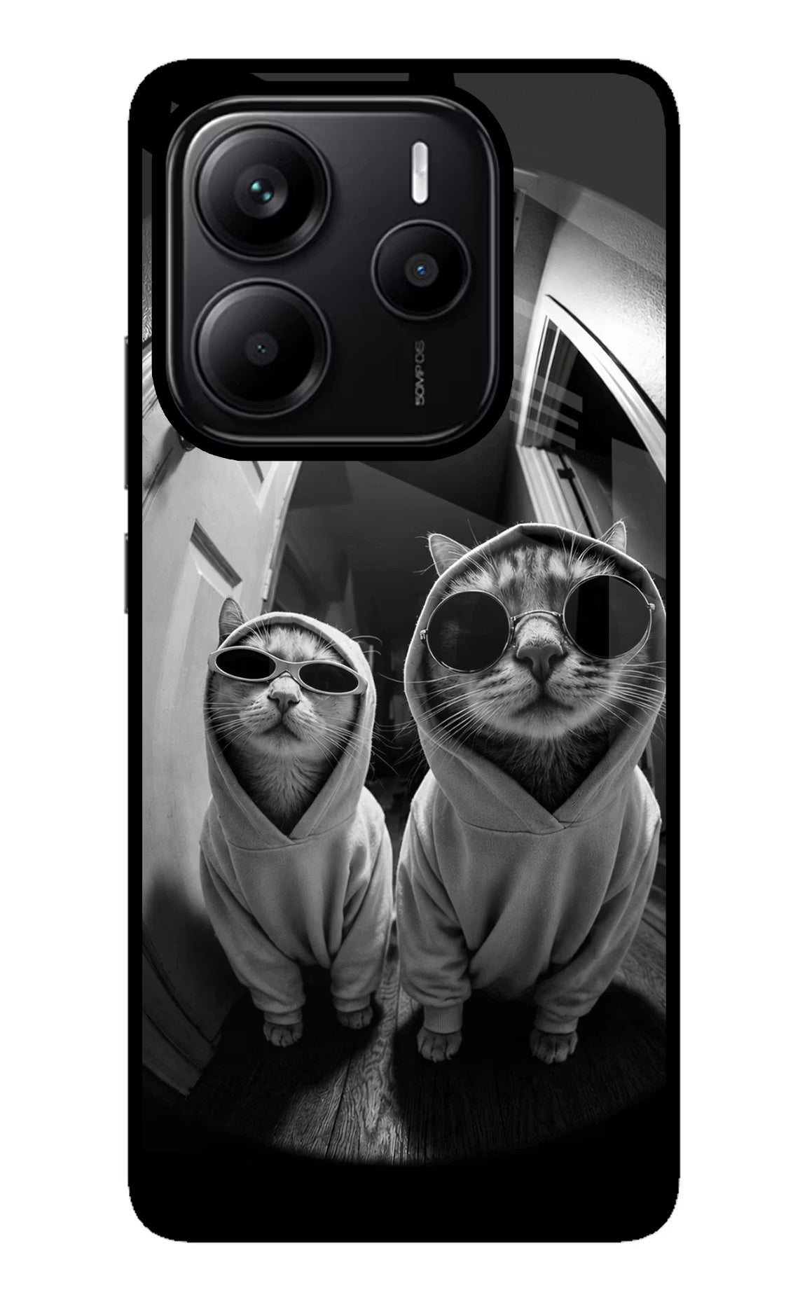 Hood Cats Redmi Note 14 5G Glass Case