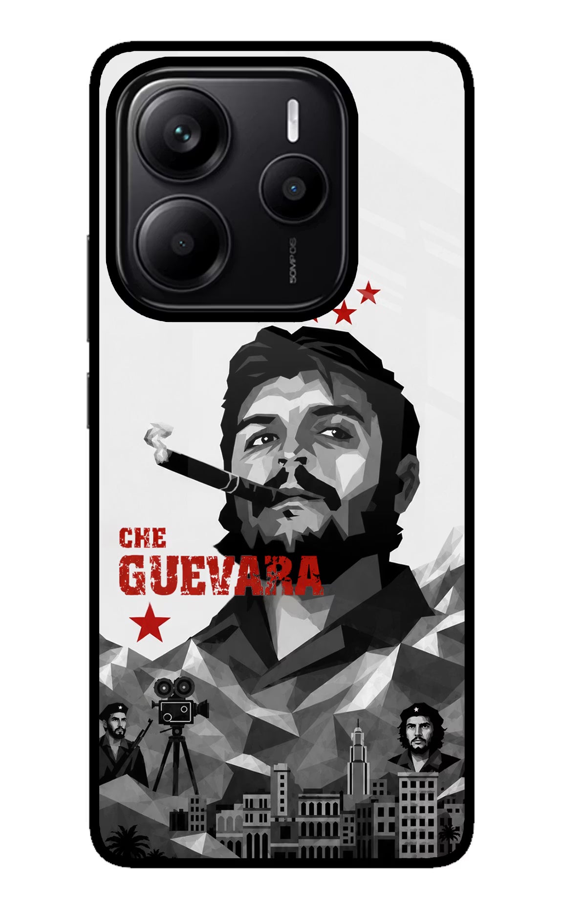 Che Guevara Iconic Redmi Note 14 5G Glass Case