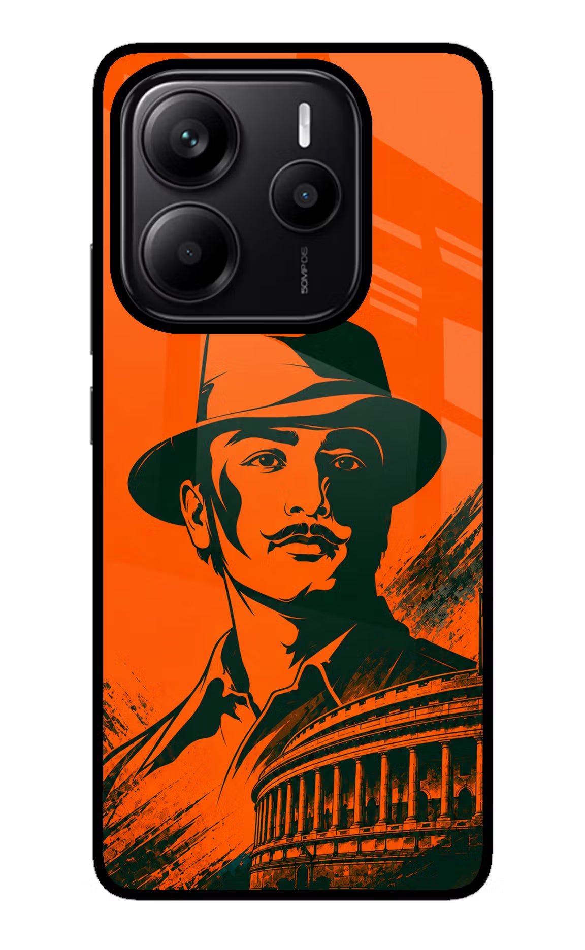 Bhagat Singh Legacy Redmi Note 14 5G Glass Case
