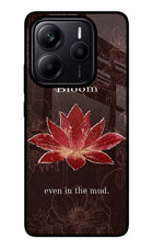 Bloom Redmi Note 14 5G Glass Case Back Cover by Casekaro