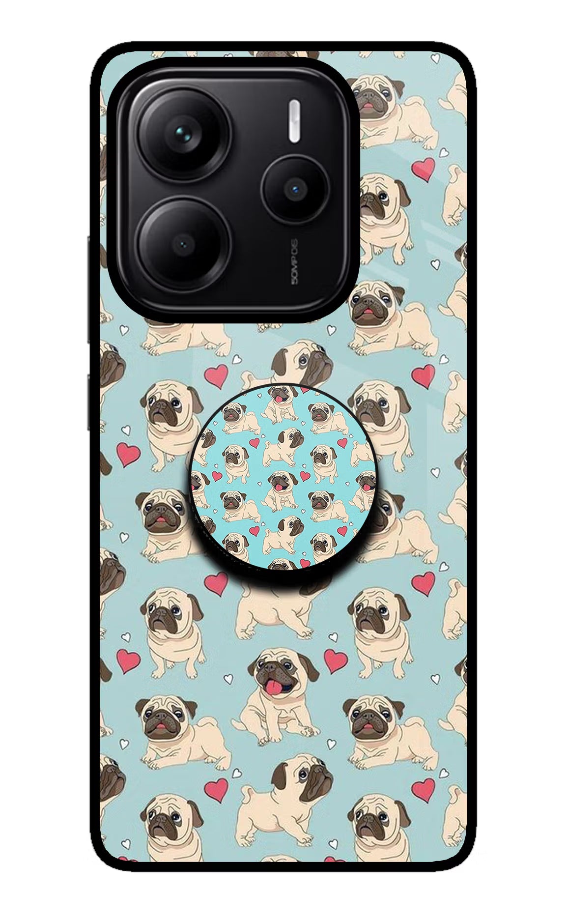 Pug Dog Redmi Note 14 5G Pop Case by Casekaro