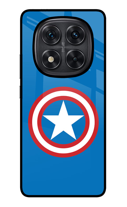 Captain America Logo Redmi Note 14 Pro 5G Glass Case