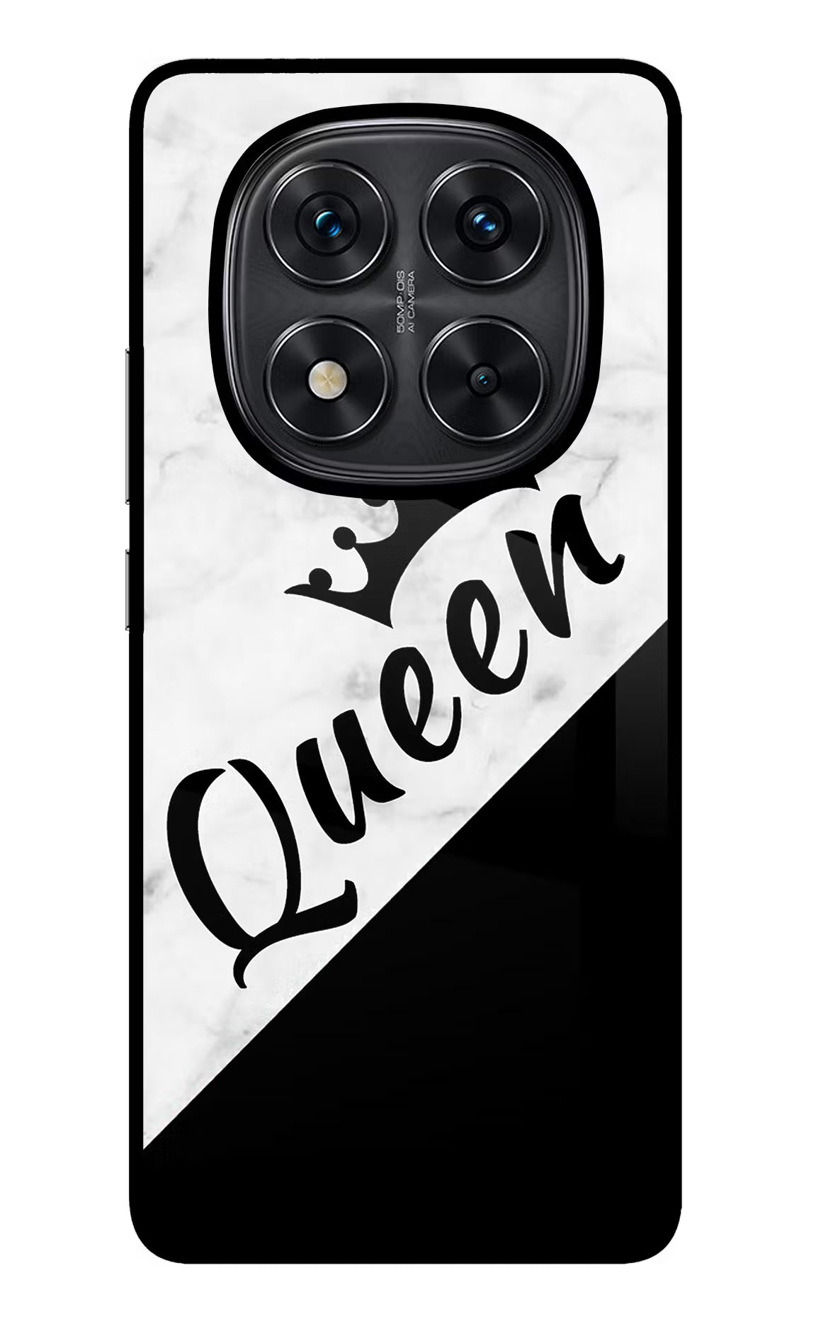 Queen Redmi Note 14 Pro 5G Glass Case