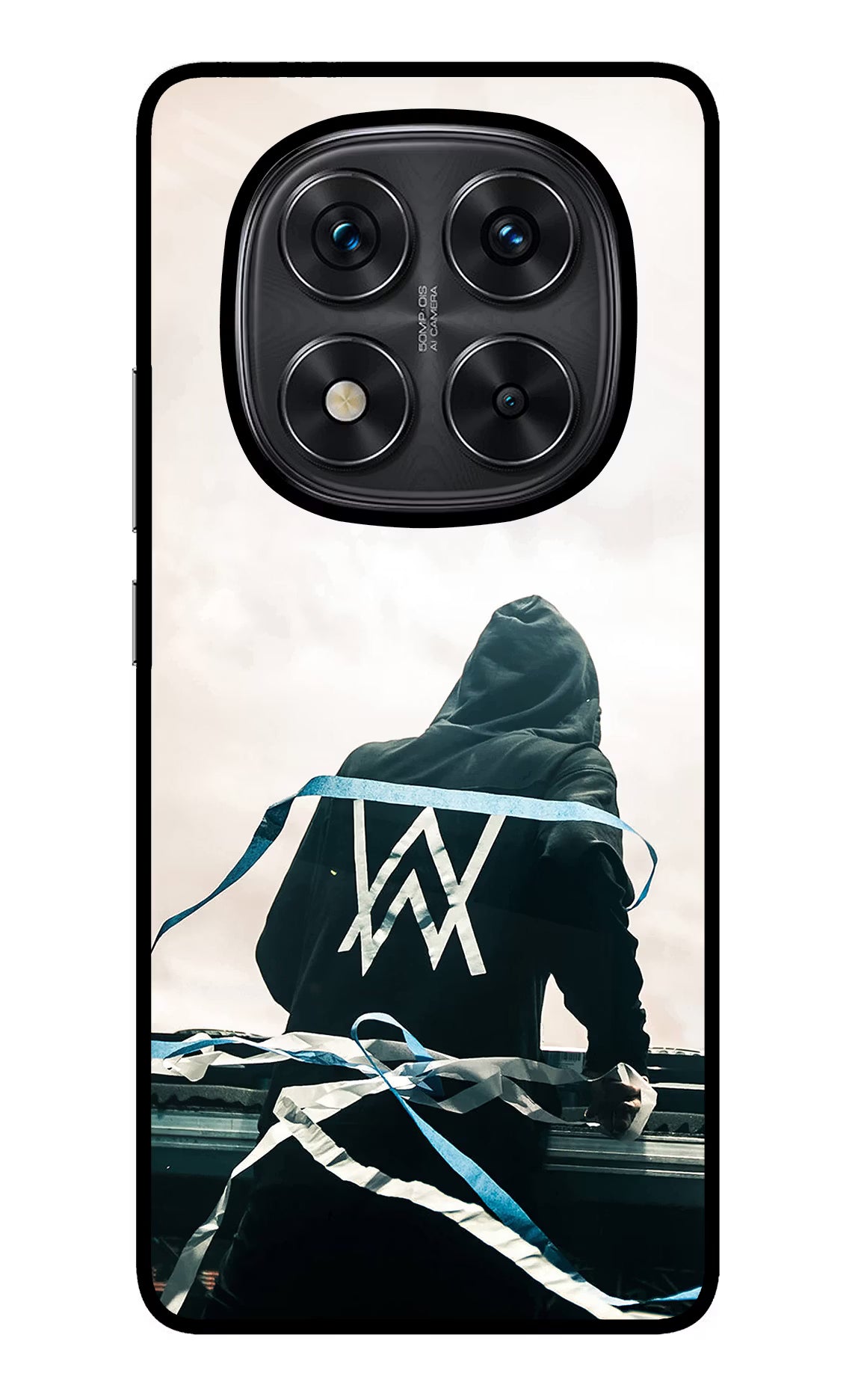 Alan Walker Redmi Note 14 Pro 5G Glass Case Back Cover by Casekaro
