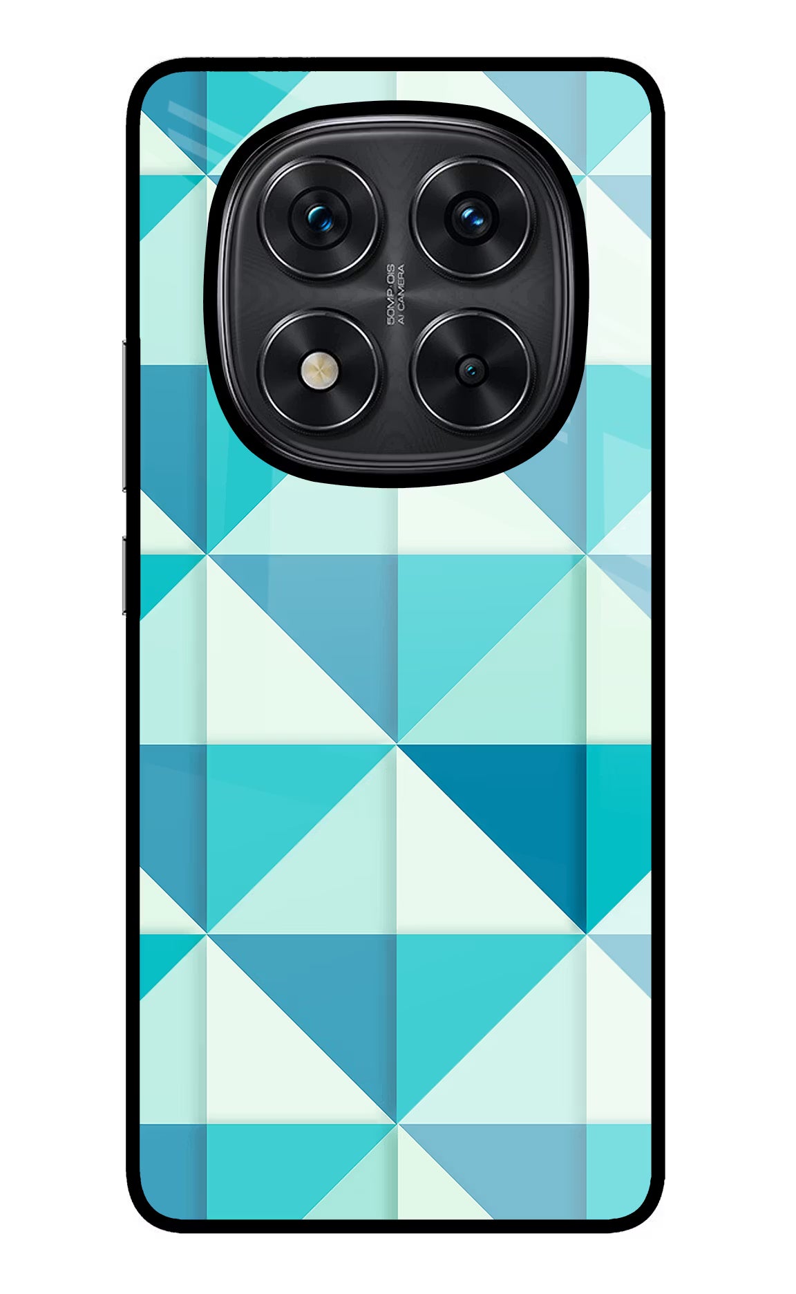 Abstract Redmi Note 14 Pro 5G Glass Case Back Cover by Casekaro