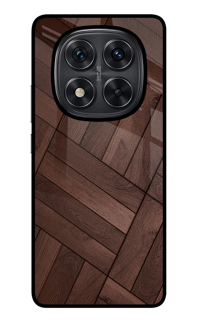 Wooden Texture Design Redmi Note 14 Pro 5G Glass Case Back Cover by Casekaro