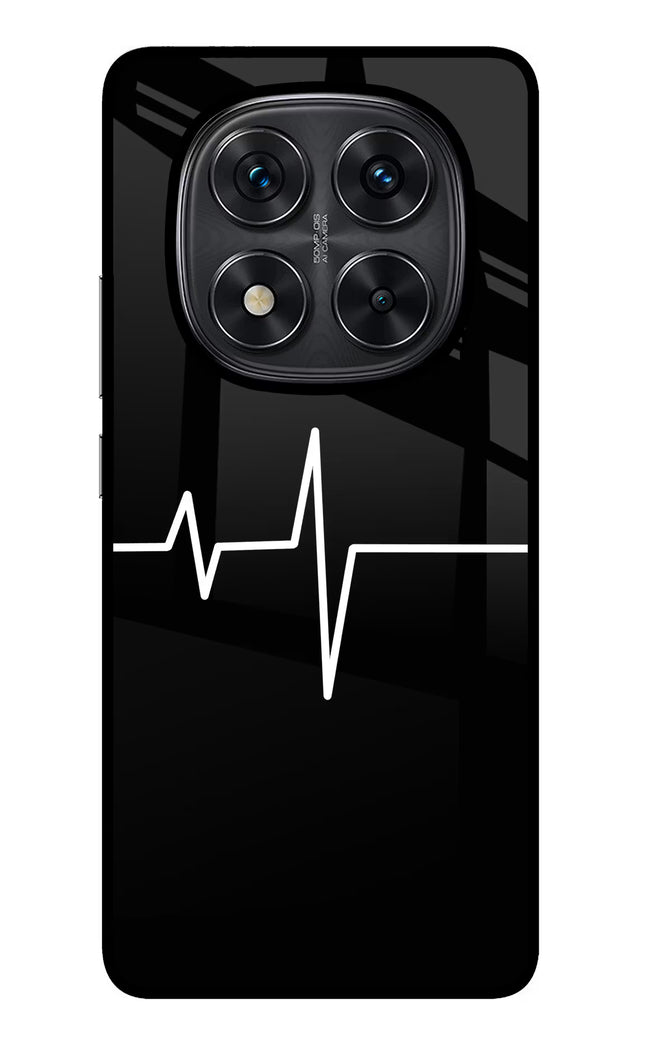 Heart Beats Redmi Note 14 Pro 5G Glass Case Back Cover by Casekaro
