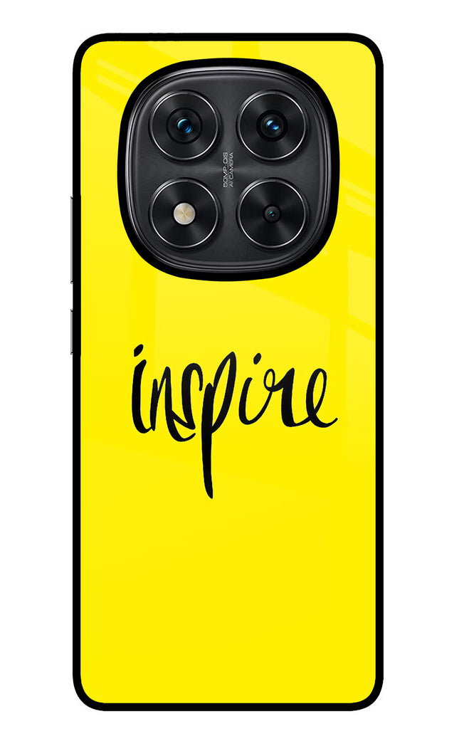 Inspire Redmi Note 14 Pro 5G Glass Case Back Cover by Casekaro
