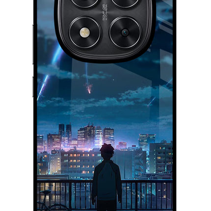 Anime Redmi Note 14 Pro 5G Glass Case Back Cover by Casekaro