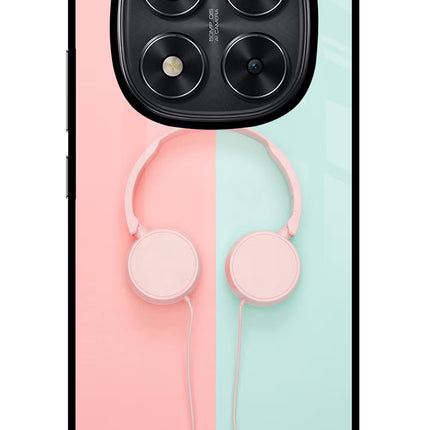 Music Lover Redmi Note 14 Pro 5G Glass Case Back Cover by Casekaro