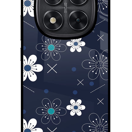 Flowers Redmi Note 14 Pro 5G Glass Case Back Cover by Casekaro