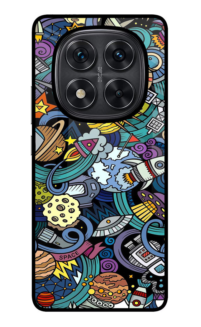 Space Abstract Redmi Note 14 Pro 5G Glass Case