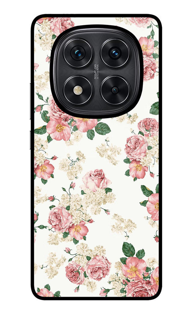 Flowers Redmi Note 14 Pro 5G Glass Case Back Cover by Casekaro