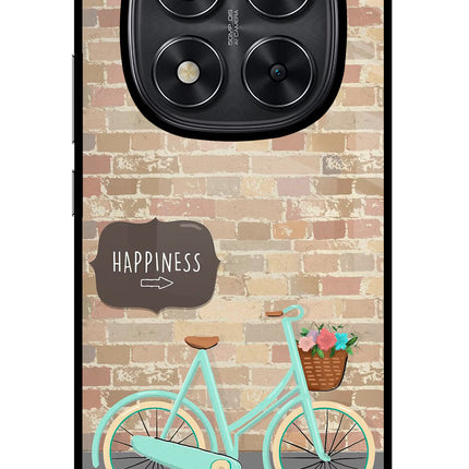 Happiness Artwork Redmi Note 14 Pro 5G Glass Case Back Cover by Casekaro