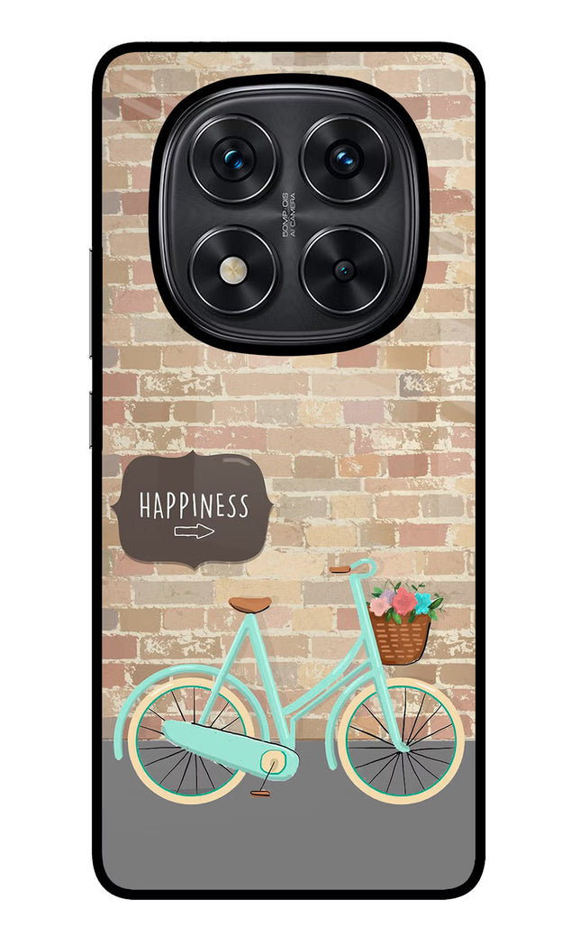 Happiness Artwork Redmi Note 14 Pro 5G Glass Case Back Cover by Casekaro