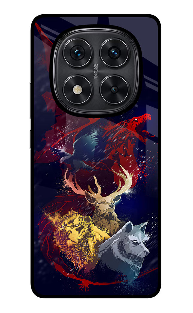Game Of Thrones Redmi Note 14 Pro 5G Glass Case Back Cover by Casekaro
