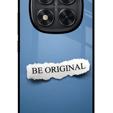 Be Original Redmi Note 14 Pro 5G Glass Case Back Cover by Casekaro