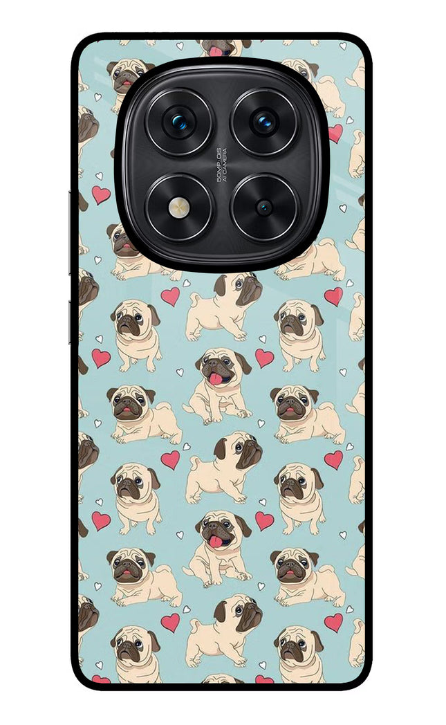 Pug Dog Redmi Note 14 Pro 5G Glass Case Back Cover by Casekaro