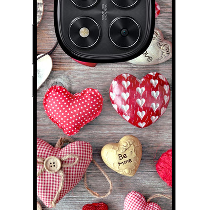 Love Wallpaper Redmi Note 14 Pro 5G Glass Case Back Cover by Casekaro