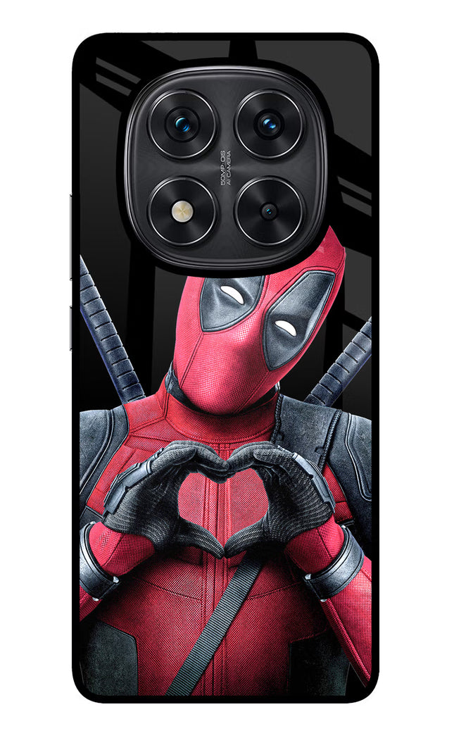 Deadpool Redmi Note 14 Pro 5G Glass Case Back Cover by Casekaro