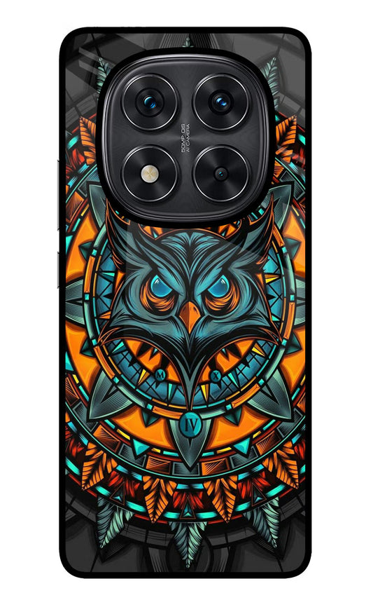 Angry Owl Art Redmi Note 14 Pro 5G Glass Case